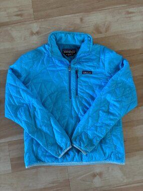 Blue Patagonia Puffy Jacket